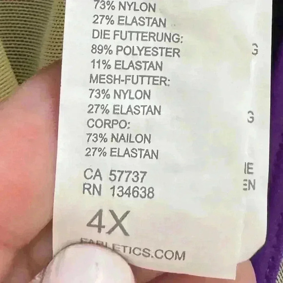 Fabletics Faye Medium Impacts Sports Bra Size 4X - Picture 7 of 8